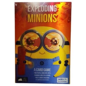 NWT Exploding Minions Kid's Card Game Bananas Flaming Unicorns Ice Cream Age 7+